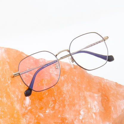 OTTO | UNISEX TITANIUM SQUARE COMPUTER GLASSES (IN 2 COLORS)