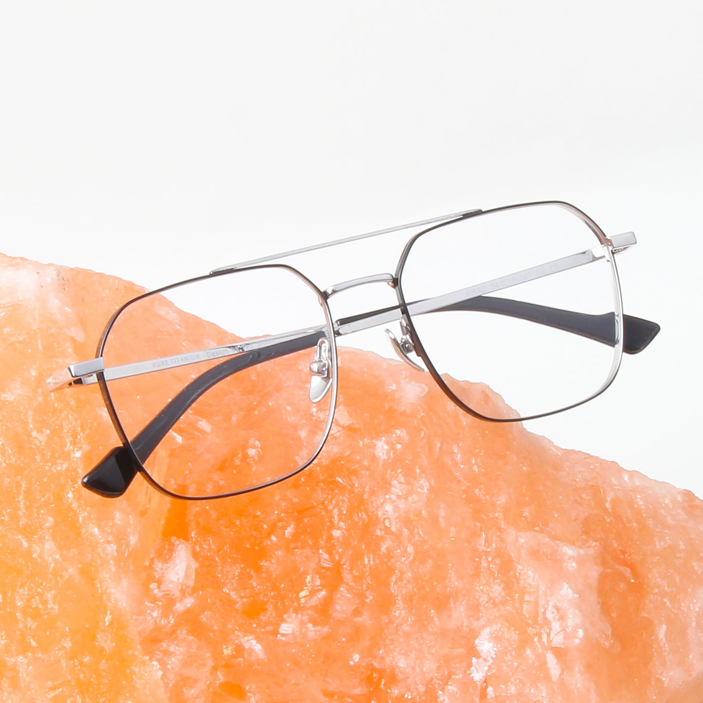 BRAD | UNISEX TITANIUM AVIATOR COMPUTER GLASSES (IN 5 COLORS)