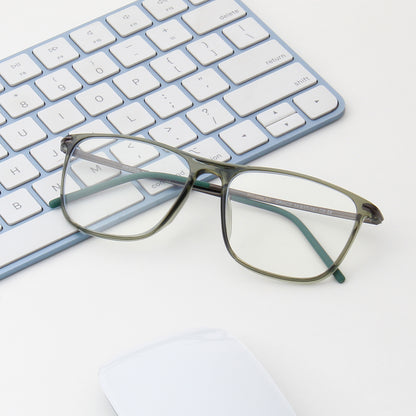 DRACO | UNISEX TITANIUM WAYFARER COMPUTER GLASSES (IN 3 COLORS)