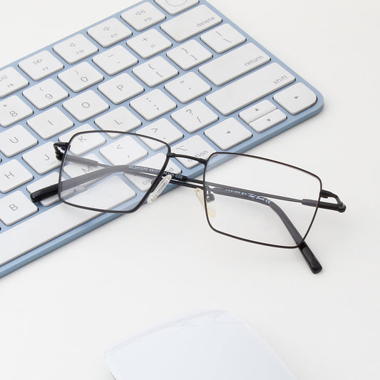 PARKER 2 | UNISEX RECTANGLE COMPUTER GLASSES | MY FLEX (IN 3 COLORS)
