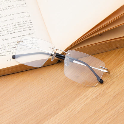 PLATEAU | UNISEX TITANIUM RECTANGLE FRAMES (IN 4 COLORS)