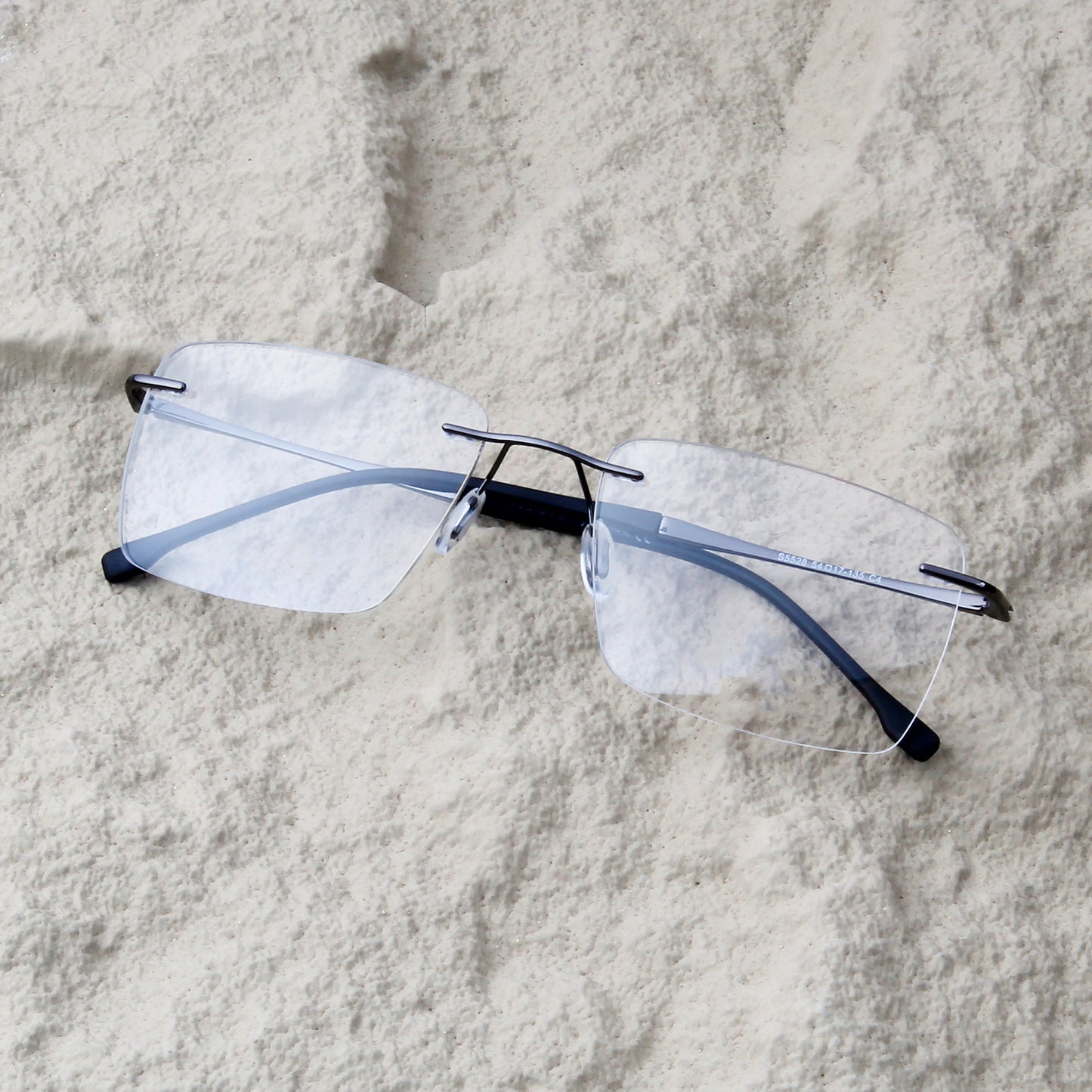 PLATEAU | UNISEX TITANIUM RECTANGLE FRAMES (IN 4 COLORS)