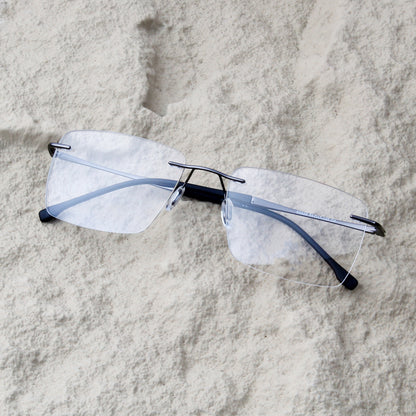 PLATEAU | UNISEX TITANIUM RECTANGLE FRAMES (IN 4 COLORS)