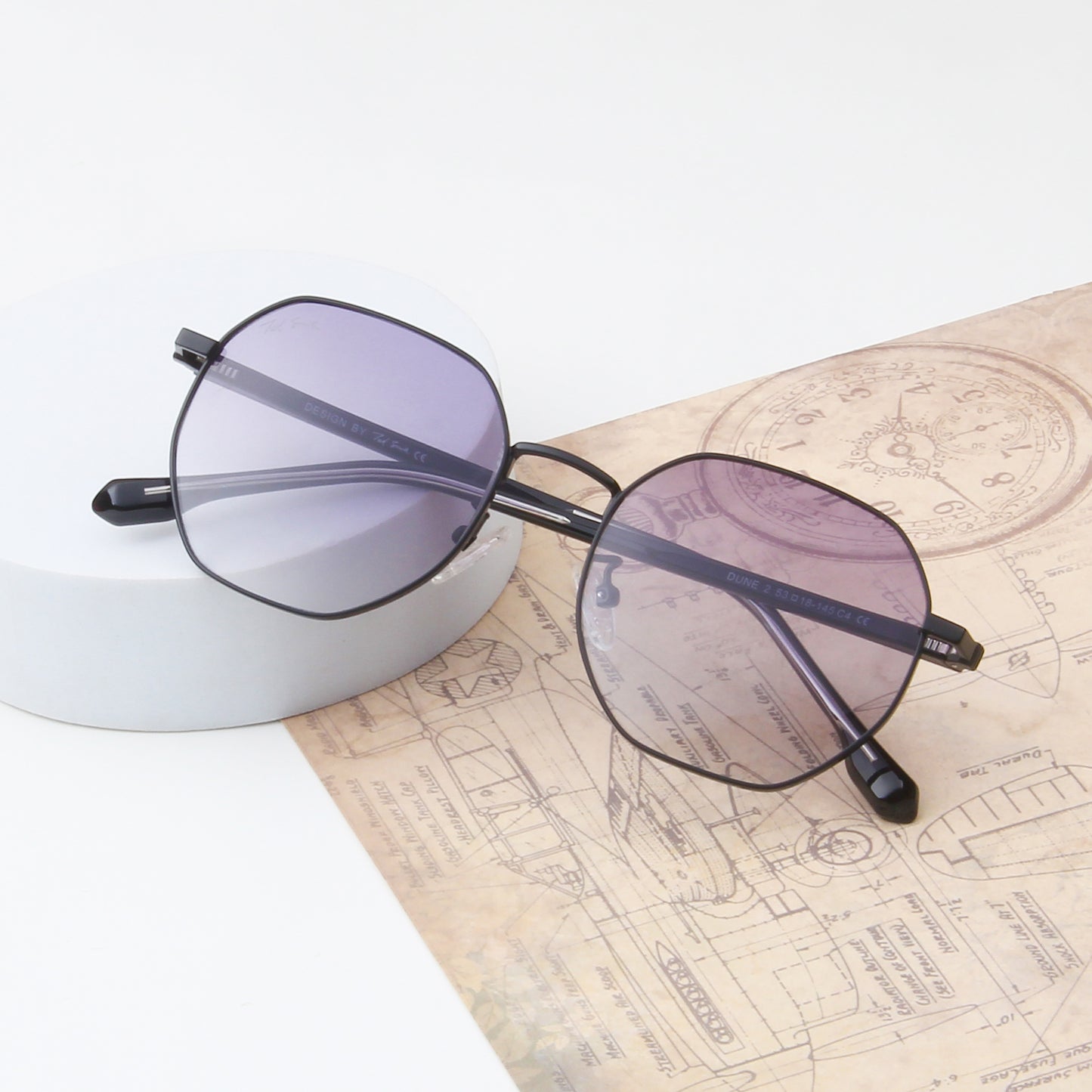 SUN-DUNE 2 | OCTAGON FULL RIM SUNGLASSES IN METAL (IN 4 COLOURS)