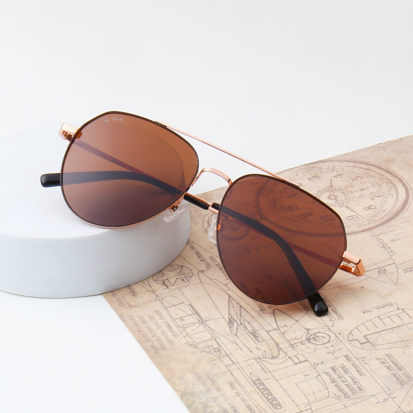 ARLO | AVIATOR FULL RIM SUNGLASSES IN METAL (IN 2 COLOURS)