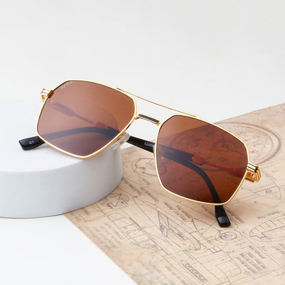 SUN-VITO | AVIATOR FULL RIM SUNGLASSES IN METAL (IN 3 COLOURS)