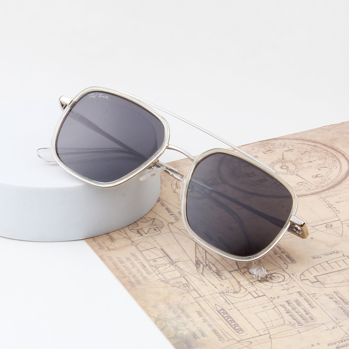 ROWAN | AVIATOR FULL RIM SUNGLASSES IN METAL (IN 3 COLOURS)