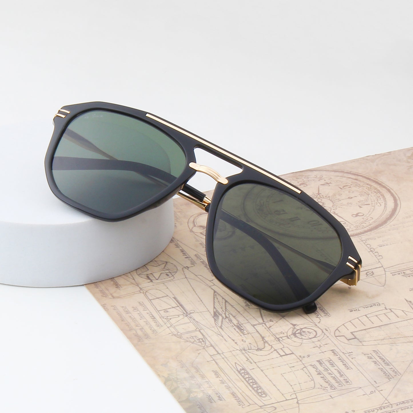 MORRIS | AVIATOR FULL RIM SUNGLASSES (IN 4 COLOURS)