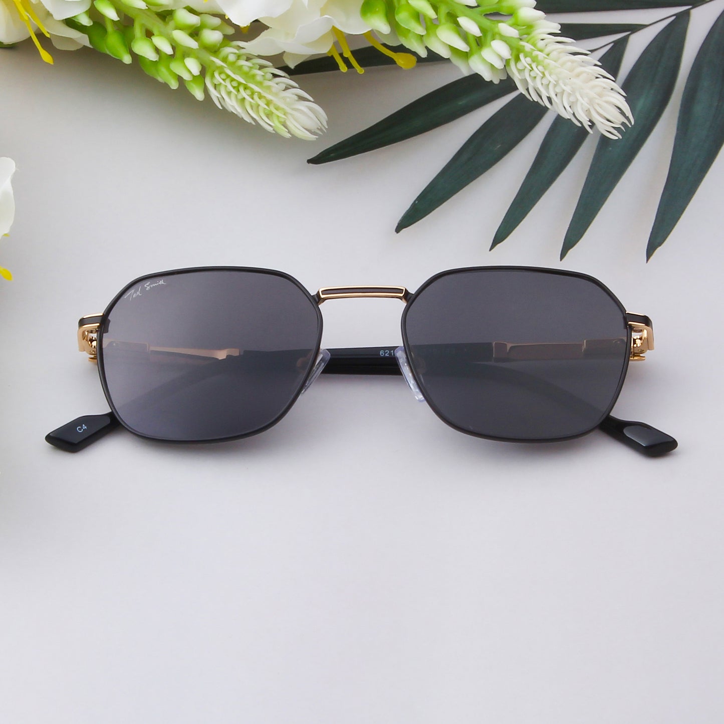 MILO | HEXAGON FULL RIM SUNGLASSES IN METAL (IN 4 COLOURS)