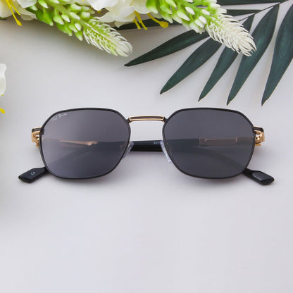 MILO | HEXAGON FULL RIM SUNGLASSES IN METAL (IN 4 COLOURS)