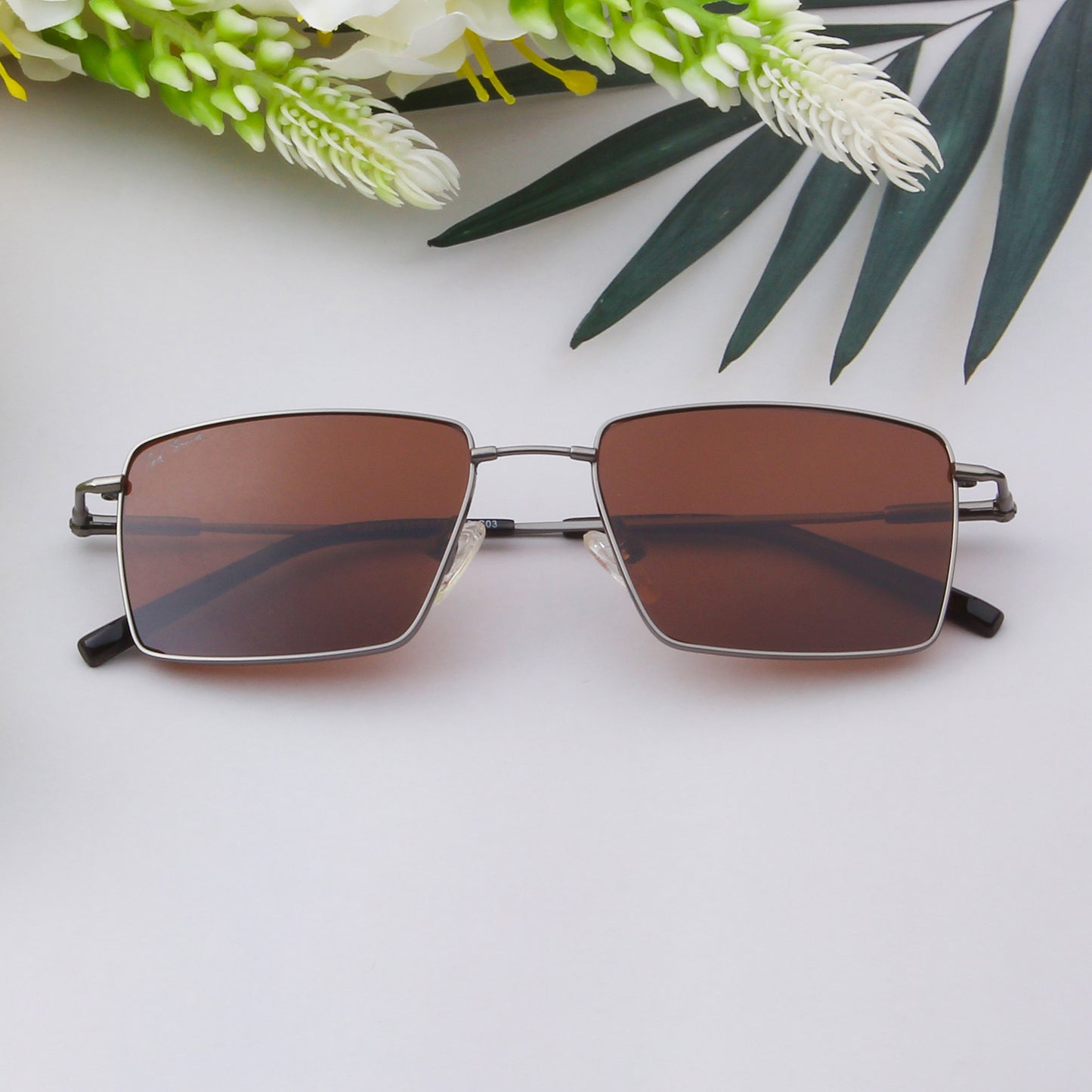 PARKER 3.0 | RECTANGLE FULL RIM SUNGLASSES IN METAL (IN 3 COLOURS)