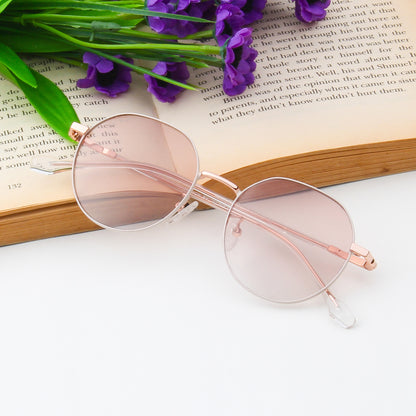 SAMUEL | ROUND FULL RIM SUNGLASSES IN METAL (IN 3 COLOURS)