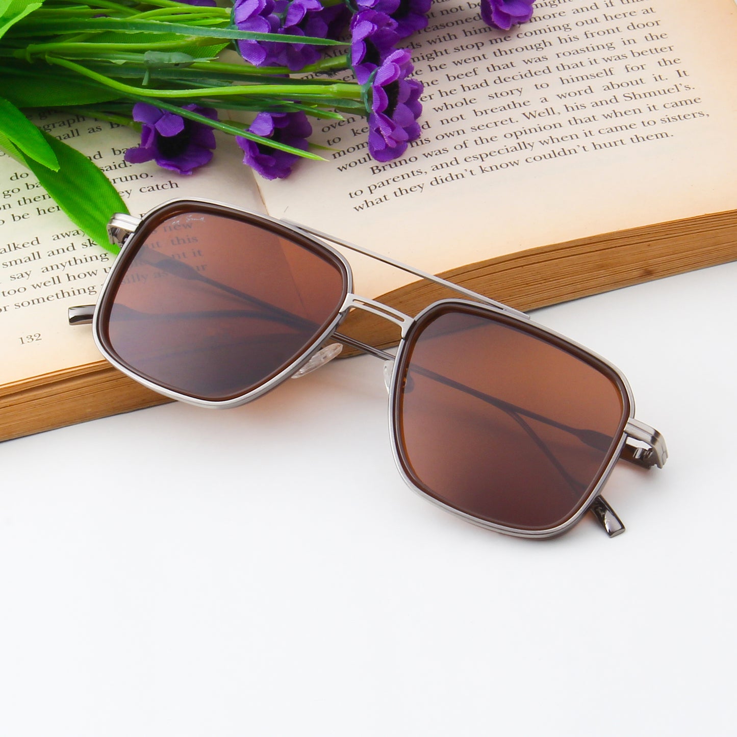 GODFATHER | AVIATOR FULL RIM SUNGLASSES IN METAL (IN 3 COLOURS)