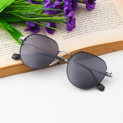 LINDON | ROUND FULL RIM SUNGLASSES IN METAL (IN 3 COLOURS)