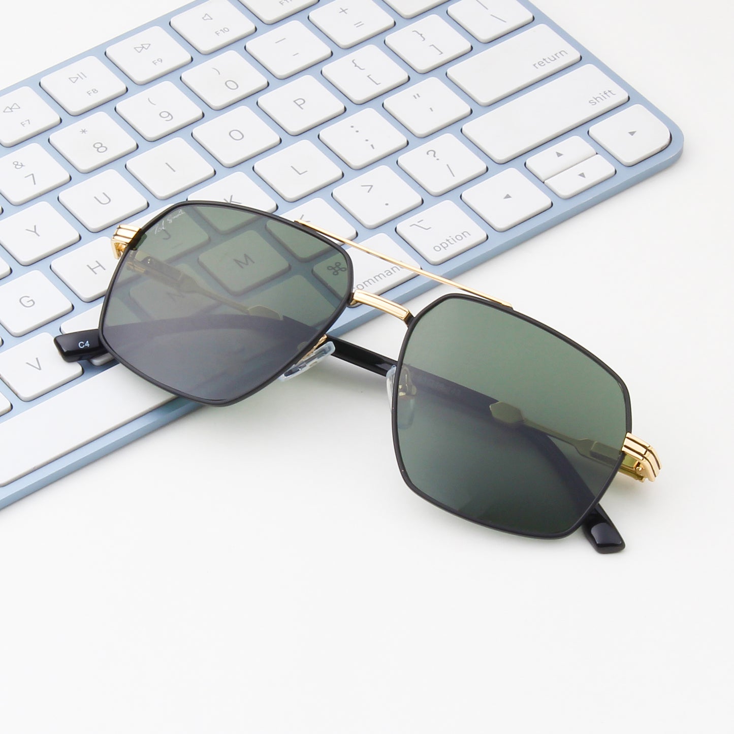 SUN-VITO | AVIATOR FULL RIM SUNGLASSES IN METAL (IN 3 COLOURS)