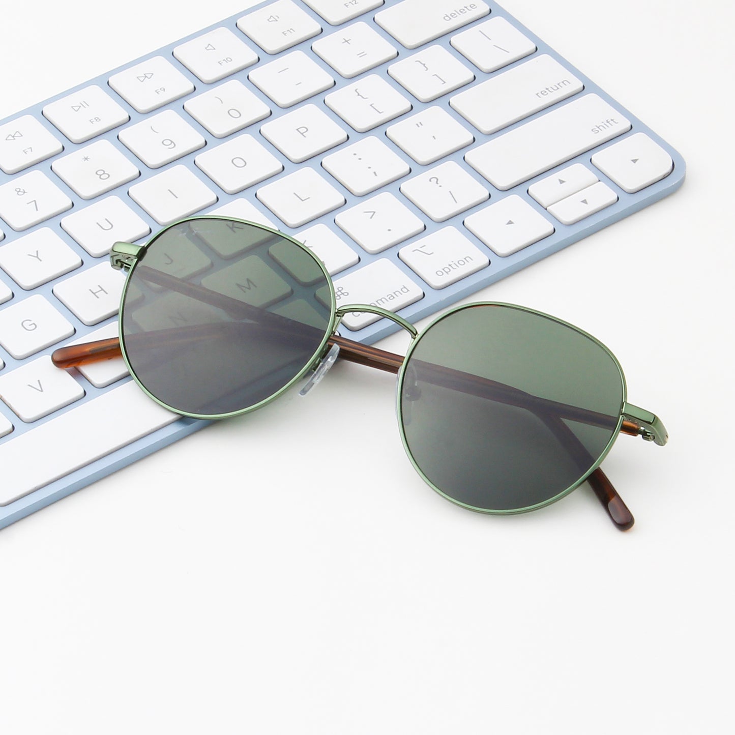 OLIVER | ROUND FULL RIM SUNGLASSES IN METAL (IN 5 COLOURS)