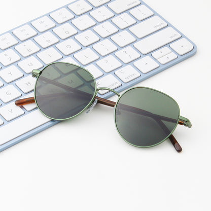 OLIVER | ROUND FULL RIM SUNGLASSES IN METAL (IN 5 COLOURS)