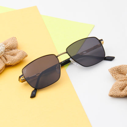 COLTON | RECTANGLE FULL RIM SUNGLASSES IN METAL (IN 3 COLOURS)