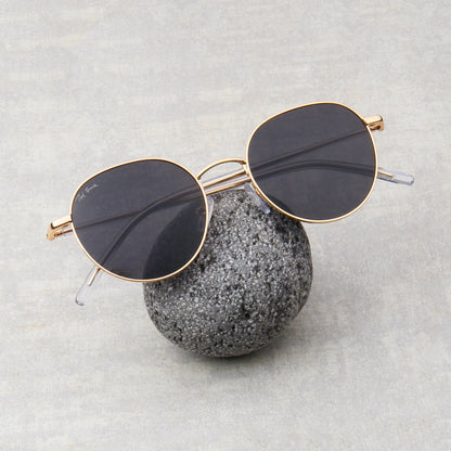 OLIVER | ROUND FULL RIM SUNGLASSES IN METAL (IN 5 COLOURS)