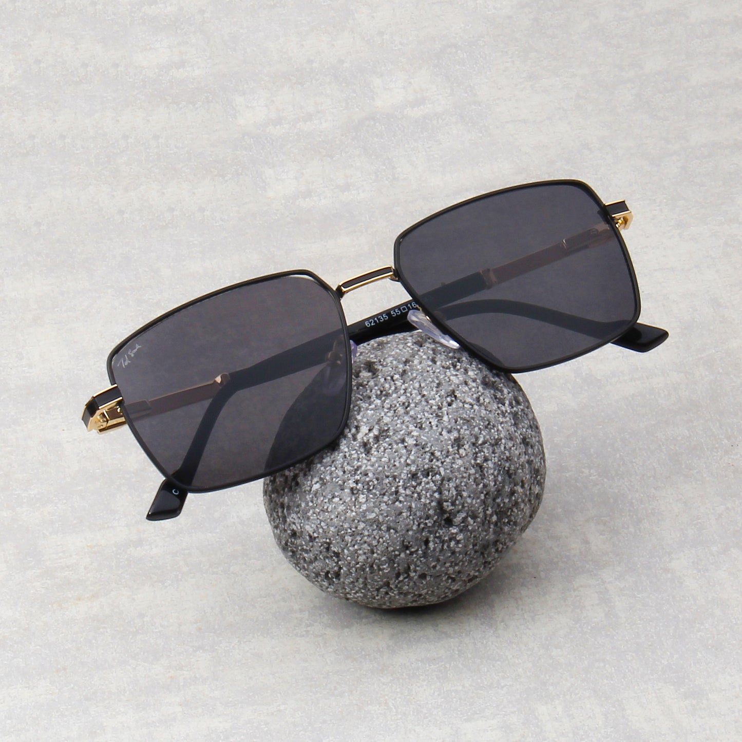 SUN-DOMINIC 2.0 | SQUARE FULL RIM SUNGLASSES IN METAL (IN 3 COLOURS)