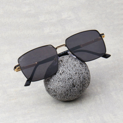 SUN-DOMINIC 2.0 | SQUARE FULL RIM SUNGLASSES IN METAL (IN 3 COLOURS)