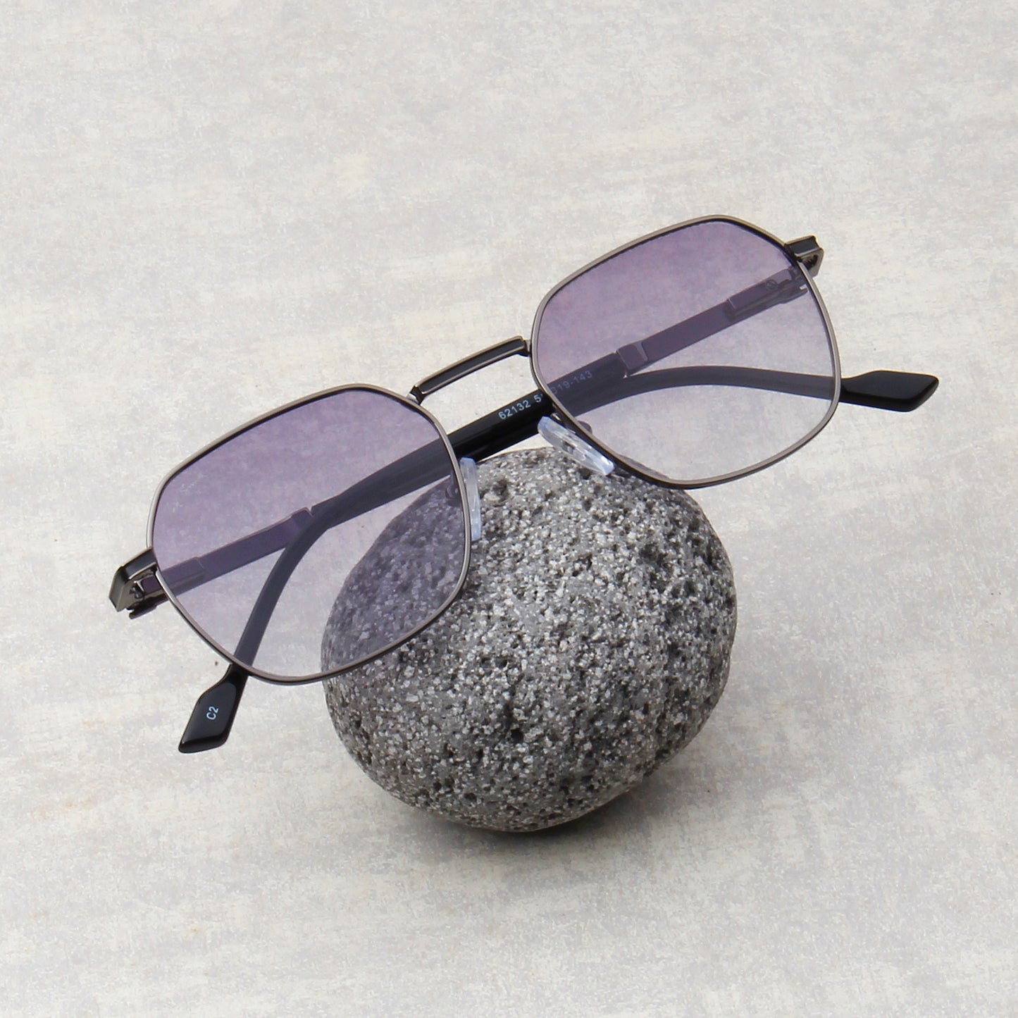 MILO | HEXAGON FULL RIM SUNGLASSES IN METAL (IN 4 COLOURS)