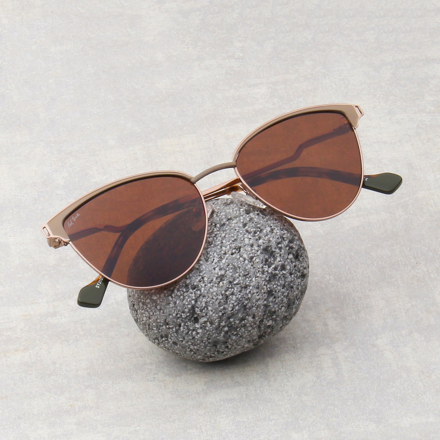 SUN-EMMA | CAT-EYE FULL RIM SUNGLASSES IN METAL (IN 3 COLOURS)