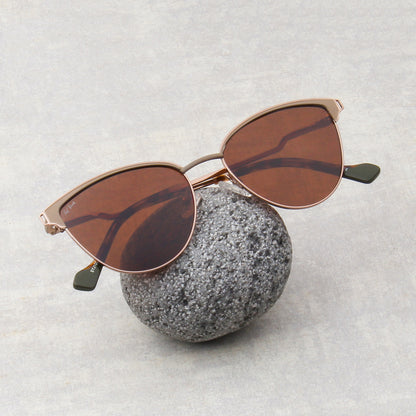 SUN-EMMA | CAT-EYE FULL RIM SUNGLASSES IN METAL (IN 3 COLOURS)