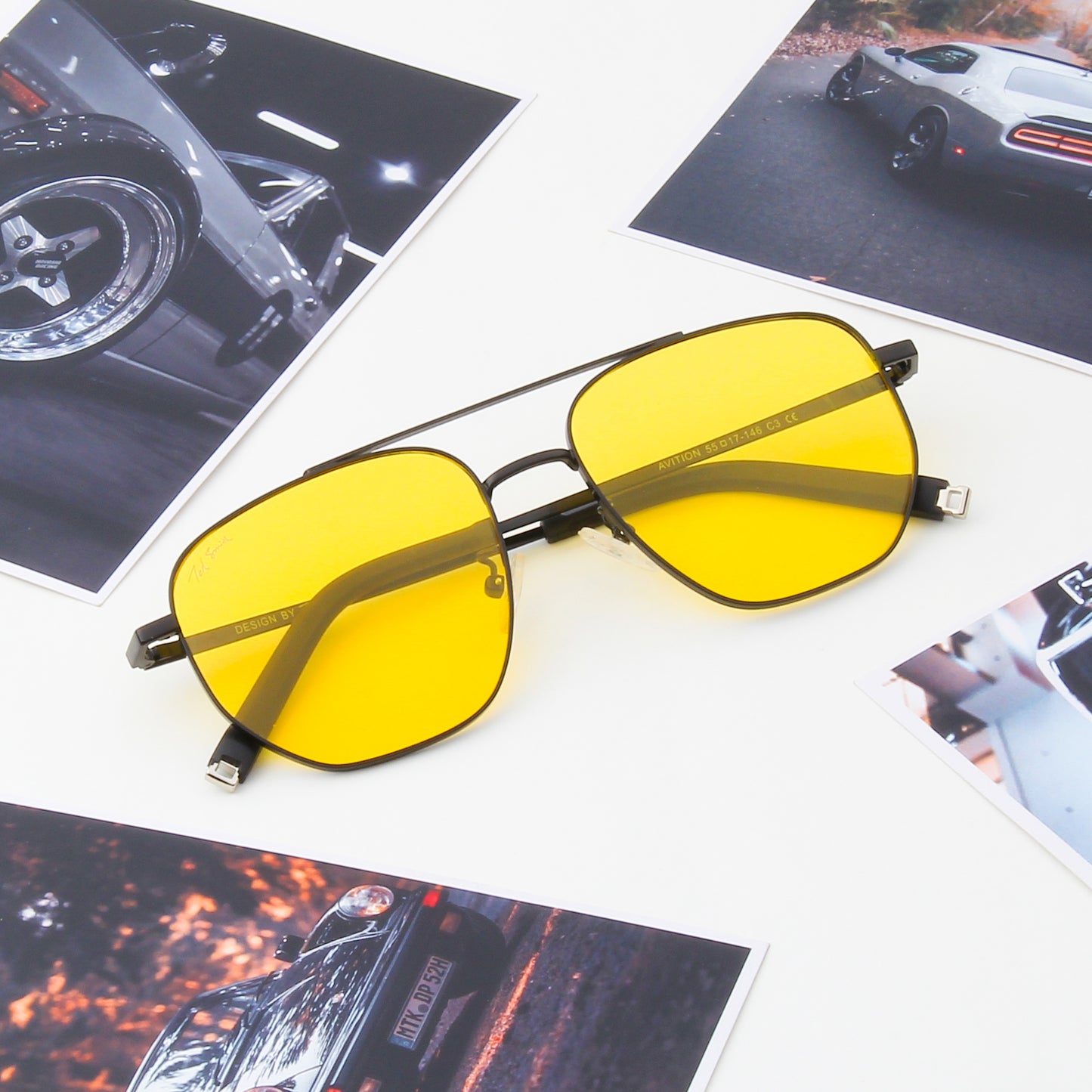 AVITION | AVIATOR FULL RIM SUNGLASSES IN METAL (IN 4 COLOURS)