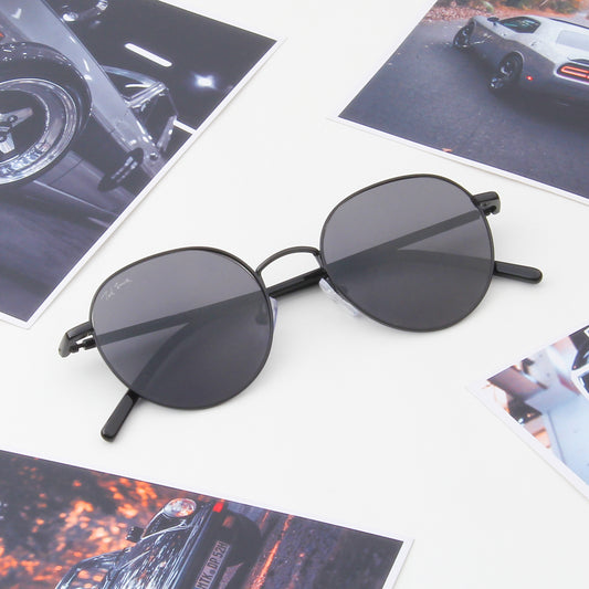 OLIVER | ROUND FULL RIM SUNGLASSES IN METAL (IN 5 COLOURS)