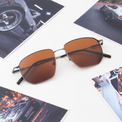 DEAN | SQUARE FULL RIM SUNGLASSES IN METAL (IN 3 COLOURS)
