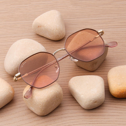 DEVLIN | OCTAGON FULL RIM SUNGLASSES IN METAL (IN 3 COLOURS)
