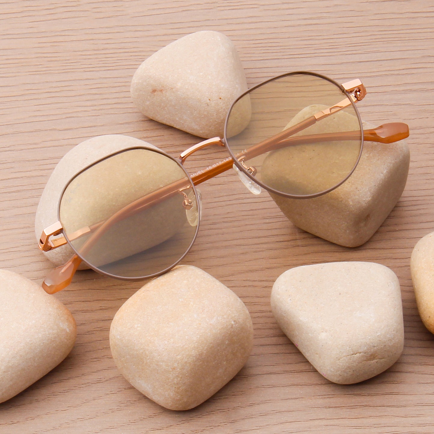 SAMUEL | ROUND FULL RIM SUNGLASSES IN METAL (IN 3 COLOURS)