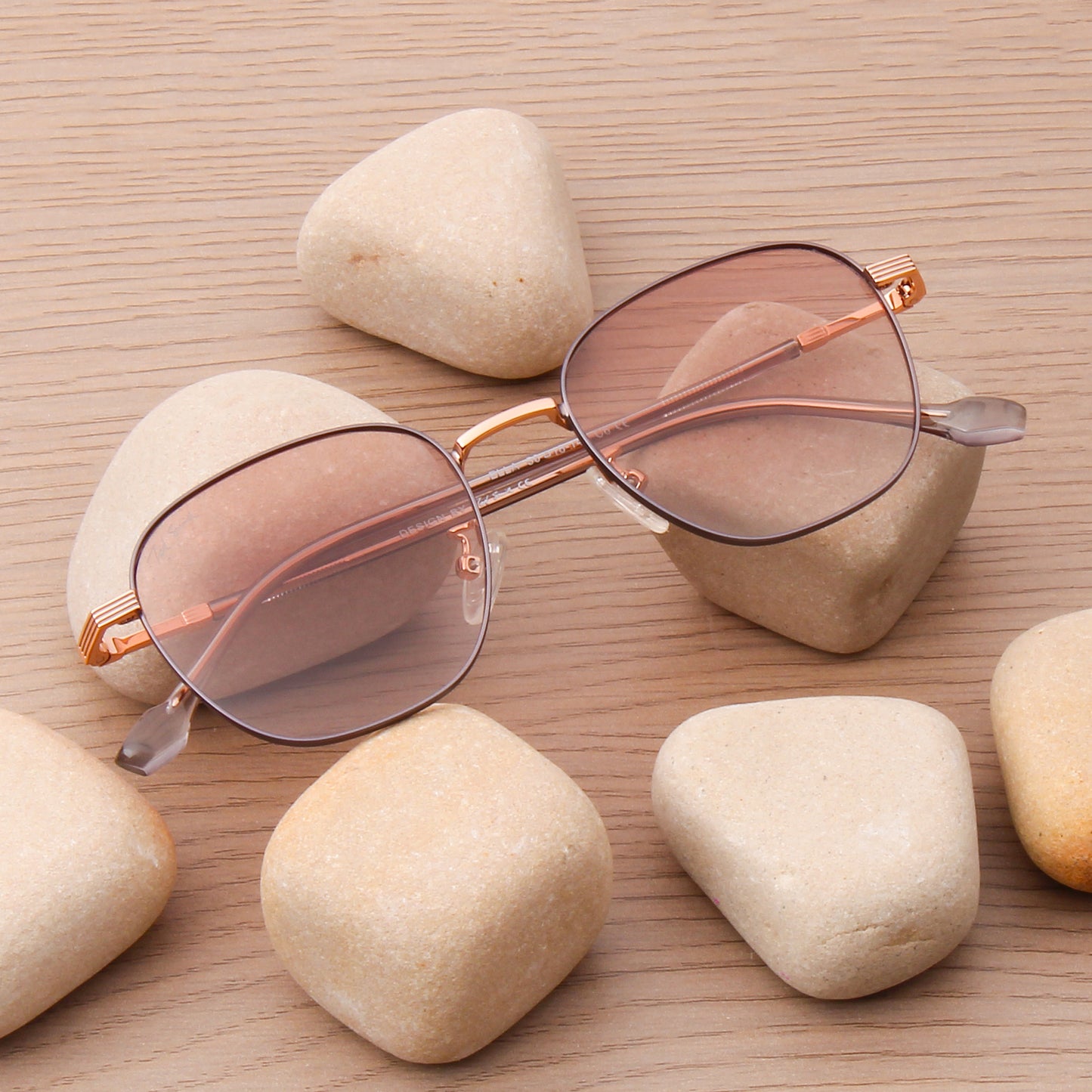 SUN-ELLA | SQUARE FULL RIM SUNGLASSES IN METAL (IN 4 COLOURS)