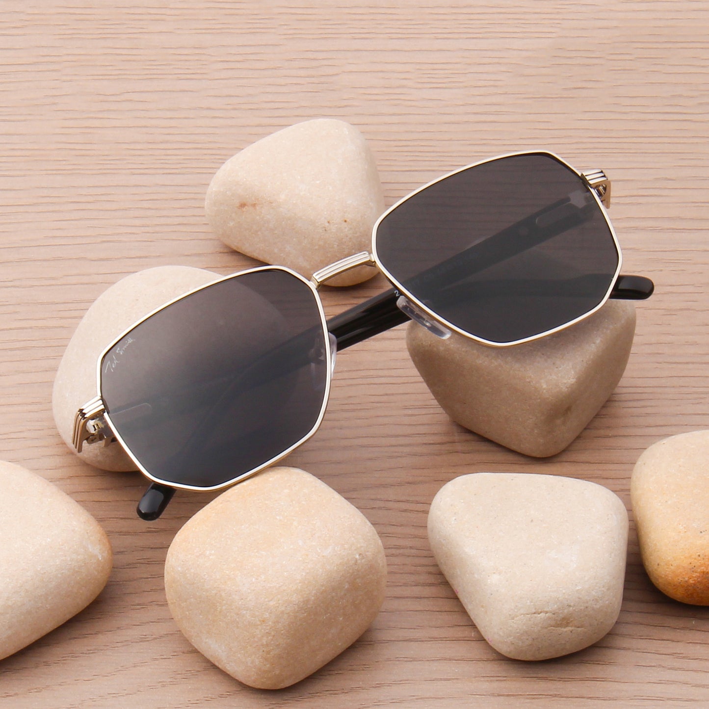 SUN-REGAL | SQUARE FULL RIM SUNGLASSES IN METAL (IN 3 COLOURS)