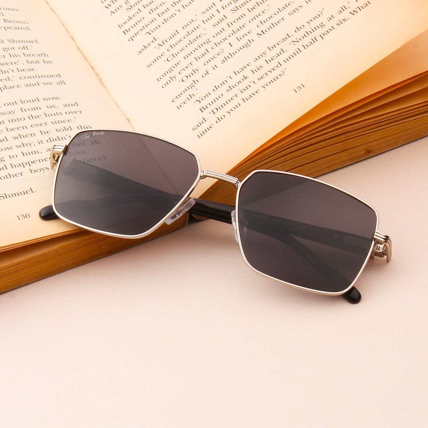 SUN-CLEO 2.0 | SQUARE FULL RIM SUNGLASSES IN METAL (IN 3 COLOURS)