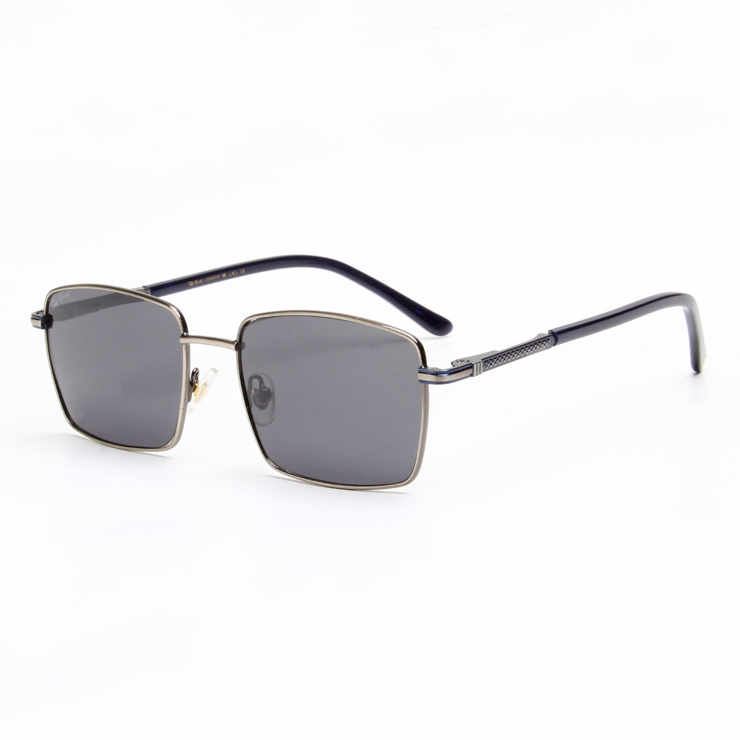 SUN-VITO 2.0 | RECTANGLE FULL RIM SUNGLASSES IN METAL (IN 4 COLOURS)