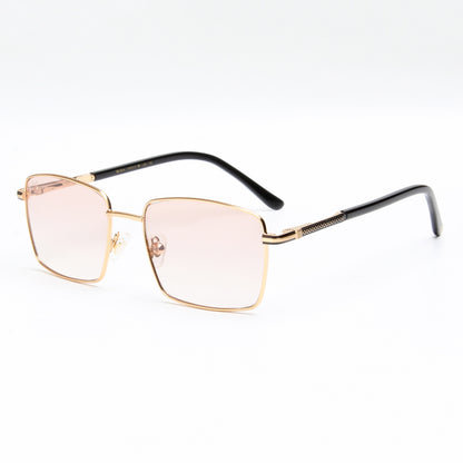 SUN-VITO 2.0 | RECTANGLE FULL RIM SUNGLASSES IN METAL (IN 4 COLOURS)