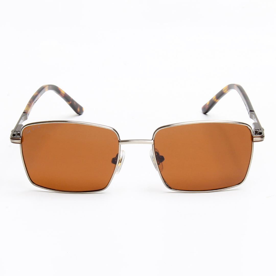 SUN-VITO 2.0 | RECTANGLE FULL RIM SUNGLASSES IN METAL (IN 4 COLOURS)