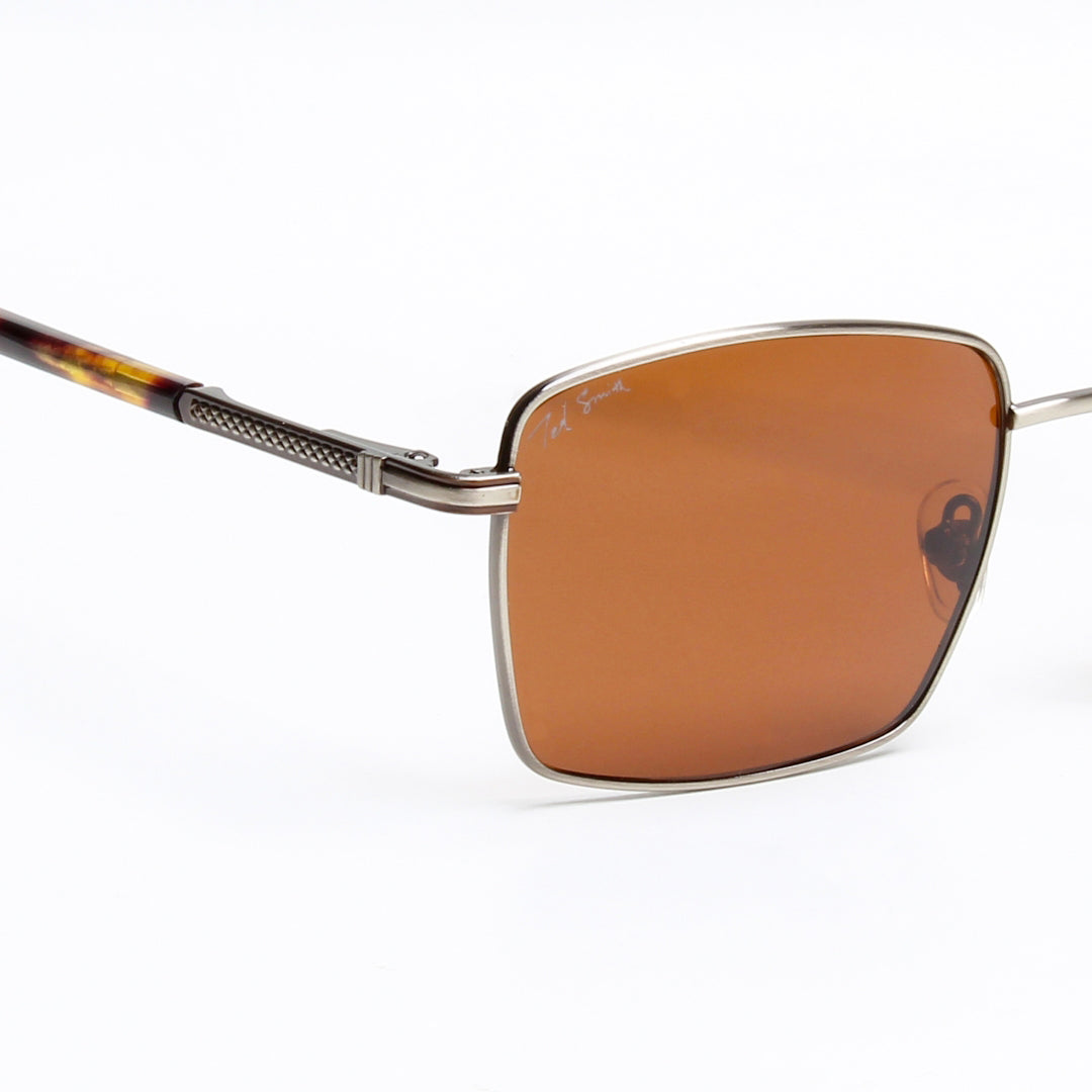 SUN-VITO 2.0 | RECTANGLE FULL RIM SUNGLASSES IN METAL (IN 4 COLOURS)