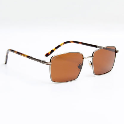 SUN-VITO 2.0 | RECTANGLE FULL RIM SUNGLASSES IN METAL (IN 4 COLOURS)