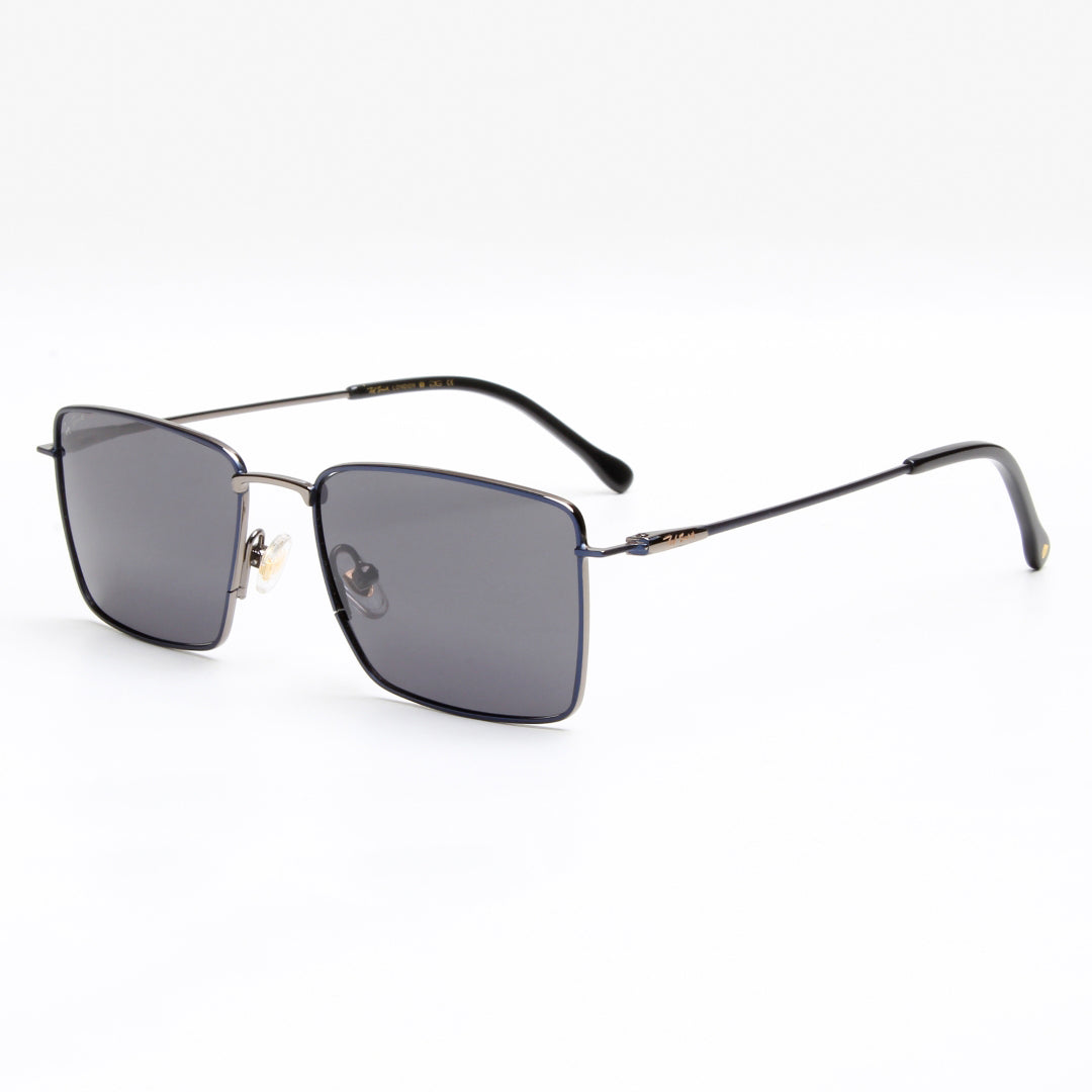 SUN-NOEL | RECTANGLE FULL RIM SUNGLASSES IN METAL (IN 4 COLOURS)