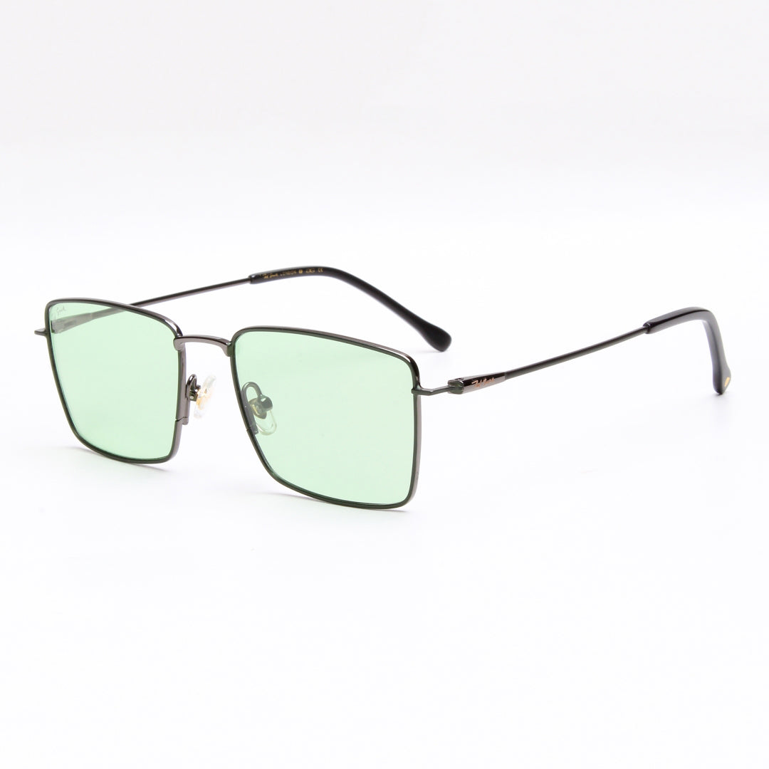 SUN-NOEL | RECTANGLE FULL RIM SUNGLASSES IN METAL (IN 4 COLOURS)