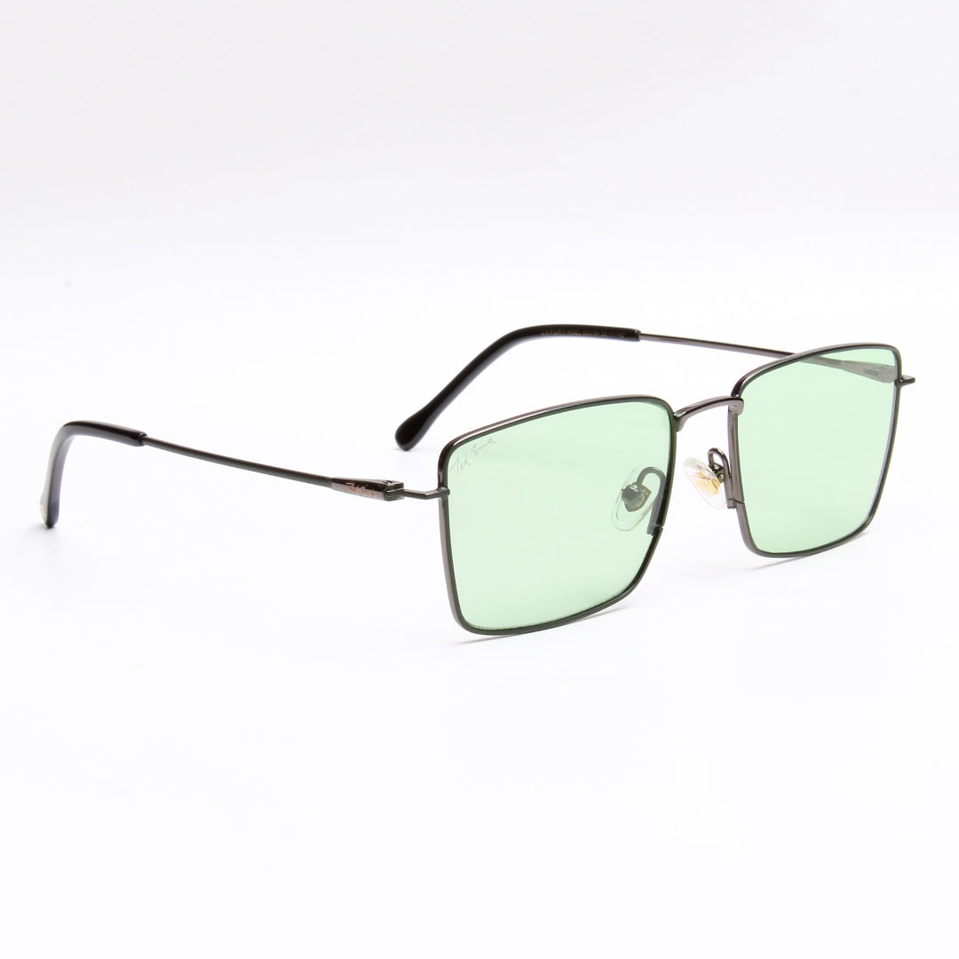 SUN-NOEL | RECTANGLE FULL RIM SUNGLASSES IN METAL (IN 4 COLOURS)