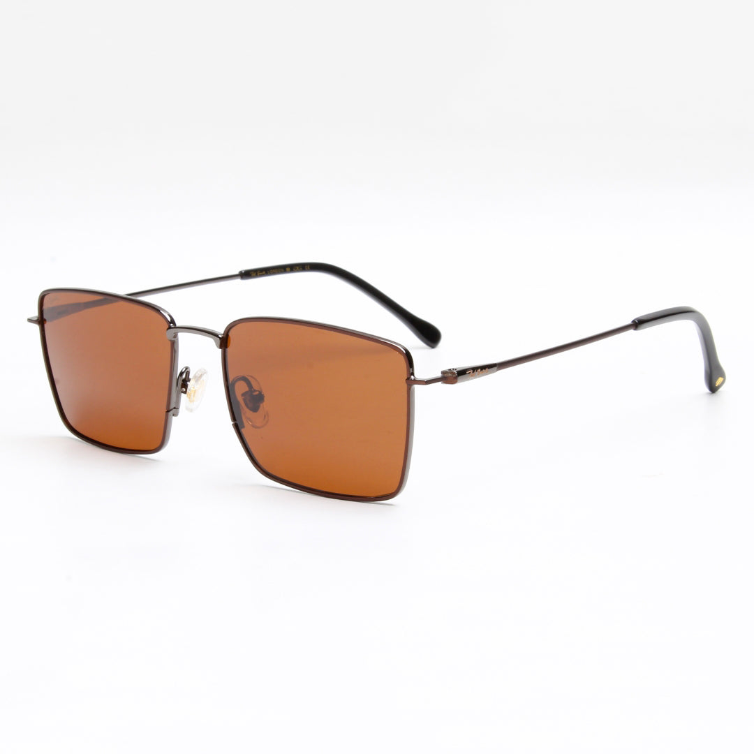 SUN-NOEL | RECTANGLE FULL RIM SUNGLASSES IN METAL (IN 4 COLOURS)