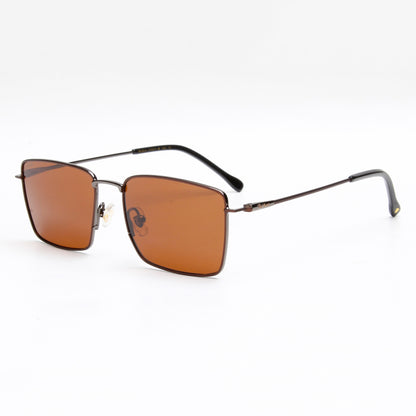 SUN-NOEL | RECTANGLE FULL RIM SUNGLASSES IN METAL (IN 4 COLOURS)