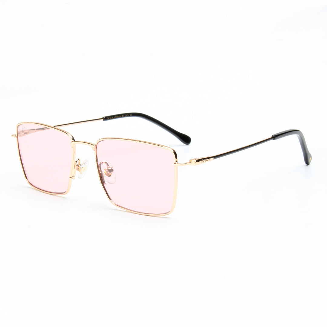 SUN-NOEL | RECTANGLE FULL RIM SUNGLASSES IN METAL (IN 4 COLOURS)
