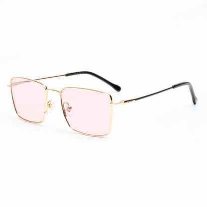 SUN-NOEL | RECTANGLE FULL RIM SUNGLASSES IN METAL (IN 4 COLOURS)