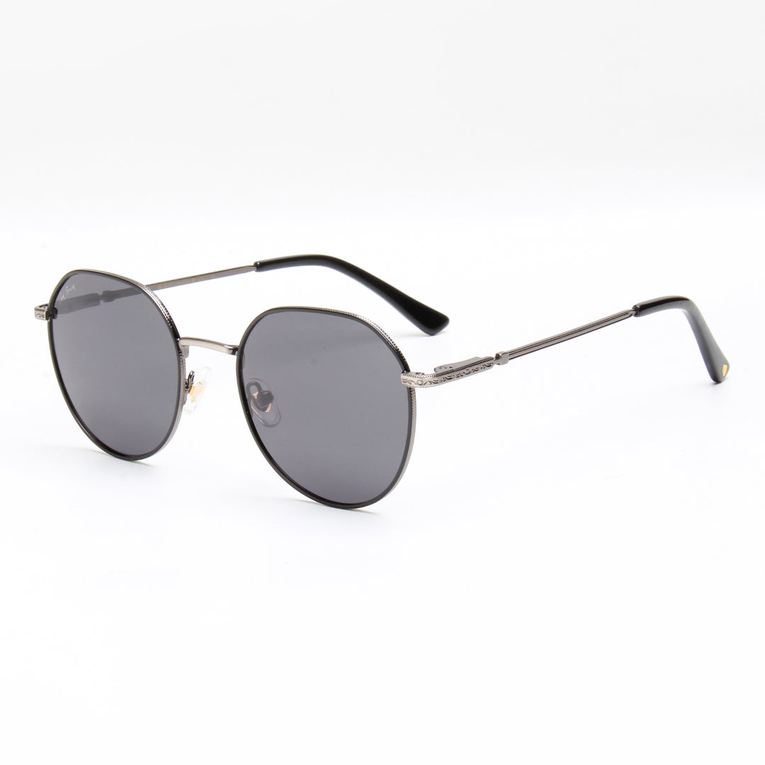 SUN-CHRISTOS | ROUND FULL RIM SUNGLASSES IN METAL (IN 4 COLOURS)