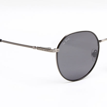 SUN-CHRISTOS | ROUND FULL RIM SUNGLASSES IN METAL (IN 4 COLOURS)